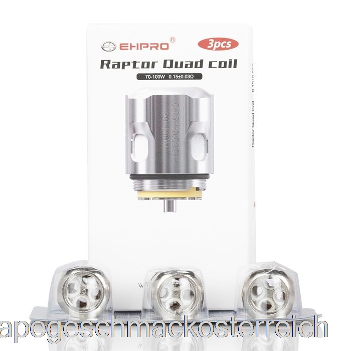 Ehpro Raptor Mesh Ersatzspulen Quad Vape Geschmack
